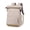 WHITE, variant on Roll Top Laptop Backpack, Water Resistant Business Daypack with Front Reflective Strip for Daily Trave