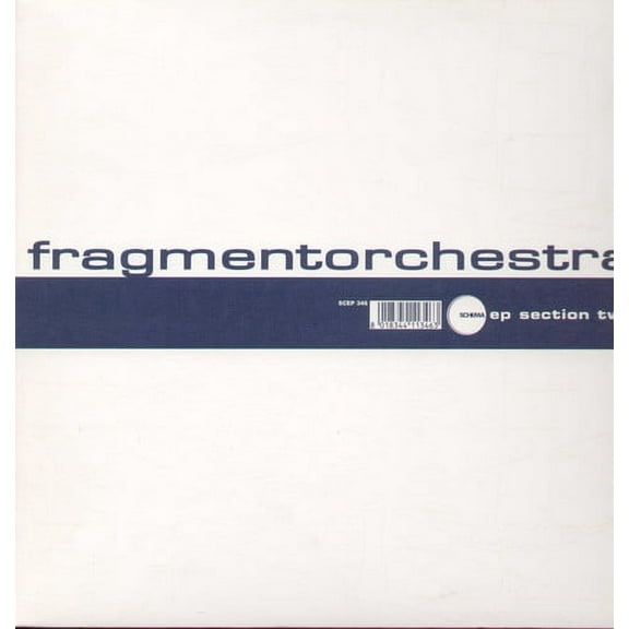 Fragmentorchestra - Section Two - Music & Performance - Vinyl