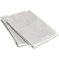 thumbnail image 1 of Cotton-Blend Solid 200-Thread Count 2- Piece Pillowcase Set - King, Light Grey, 1 of 2