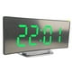 thumbnail image 2 of Reloj despertador electrónico Pantalla LCD grande Reloj despertador Función de repetición Luz de fondo Verde, 2 of 9