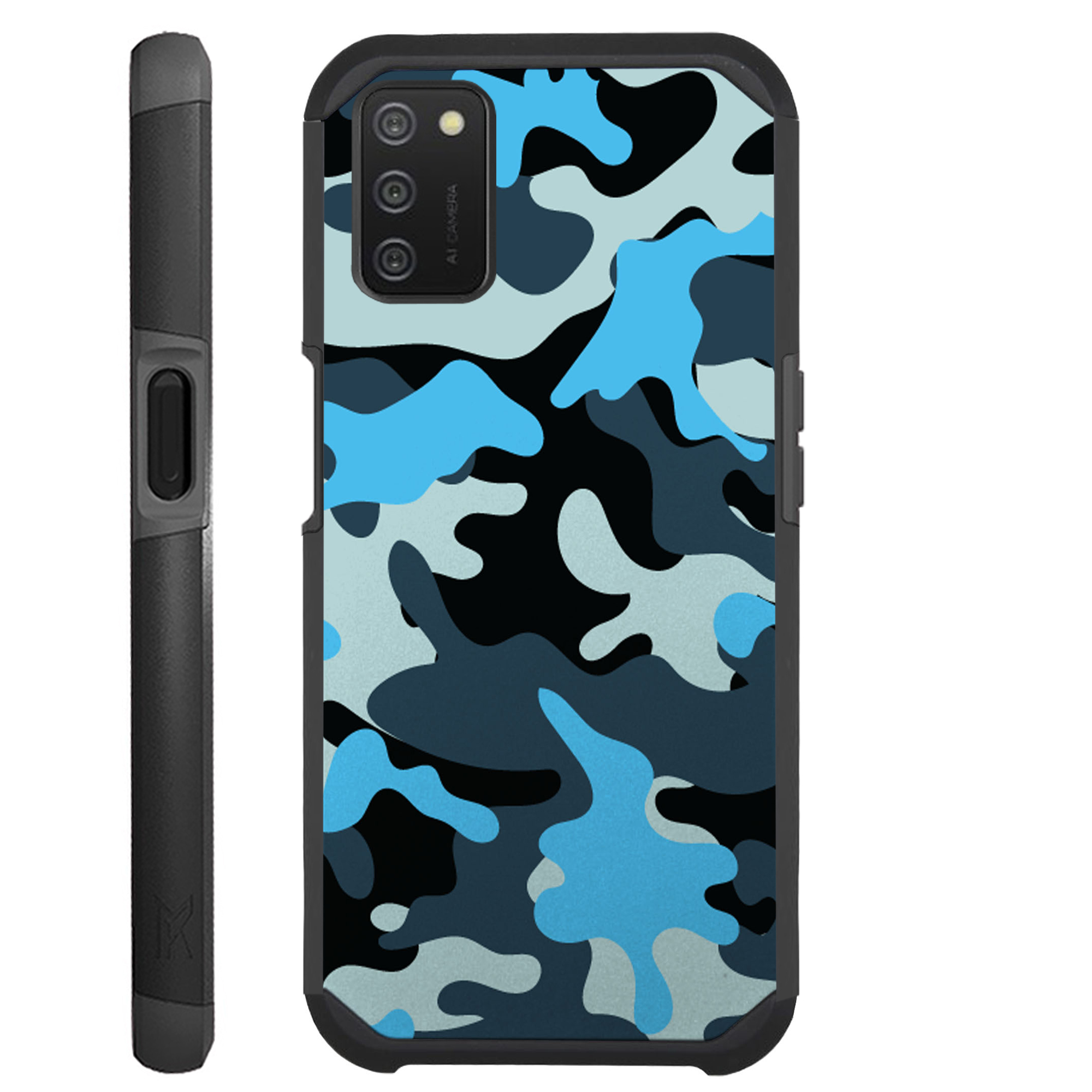 Compatible with Samsung Galaxy A03s Hybrid Fusion Guard Phone Case