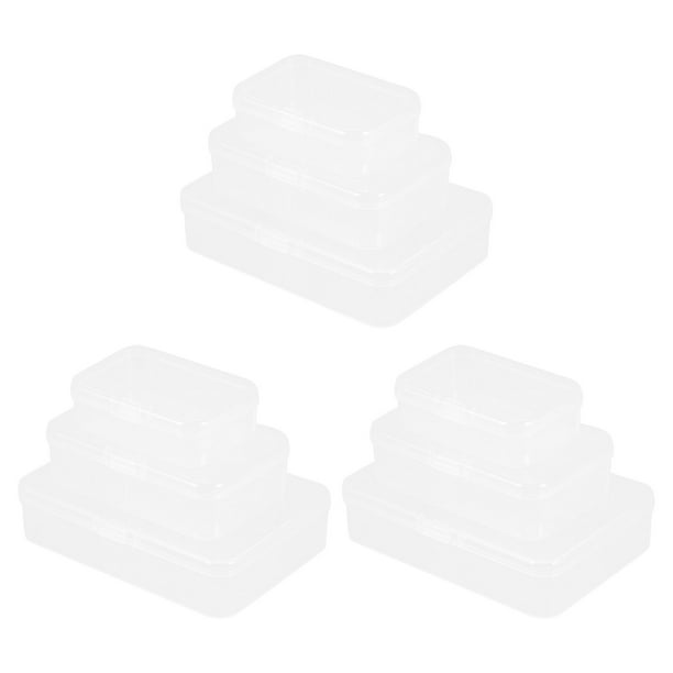 COSMOBETTY 9Ud Cajas Organizadoras Transparentes Multifuncionales Para Almacenamiento En El Hogar