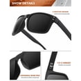 thumbnail image 2 of KALIYADI Polarized Sunglasses for Men and Women Vintage Style Sun Glasses for Fishing Running Driving with UV Protection, 2 of 6