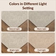 thumbnail image 7 of Design&I 6'x9' Ultra Soft Area Rug, Extra Large Vintage Ornamental Boho Tracery Border Oversized None Fluffy Washable Non Shedding for Guest Room Bedroom Living Room, 7 of 7