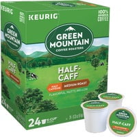 Keurig Green Mountain Coffee K-Cup Pack 24CT GMC HALF-CAFF, Each
