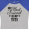thumbnail image 4 of Inktastic My Best Friend is My Titi with Hearts Boys or Girls Baby Bodysuit, 4 of 5