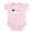 Petal Pink, variant on CafePress - Body Suit - Baby Light Bodysuit, Size Newborn - 24 Months