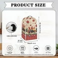thumbnail image 6 of Yuyamidu Xmas Chicken Blender Cover Compatible with Stand Mixer Coffee Maker Juicer Poinsettia Kitchen Appliance Dust Cover Christmas Blender Coffee Juicer Maker Organzier Bag, 6 of 6