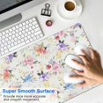 thumbnail image 4 of Long Mouse Pads for Desk,Pioneer Flower Floral Print Pattern Desk Mats on Top Of Desks, Desk Mouse Pad Extra Large with 3mm Non-Slip Base and Stitched Edge for Gaming,Office,Work,Home 31.5"x15.7", 4 of 6