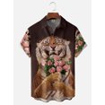 thumbnail image 3 of Camiseta divertida con estampado 3D de animales de dibujos animados para hombre, camisetas de manga corta de secado rápido, ropa informal para hombre, camisas de moda urbana de verano, 3 of 5