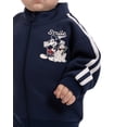 thumbnail image 6 of Mickey and Friends Baby Boys Full Zip Tracksuit, 2-Piece, Sizes 0/3M-24M, 6 of 8