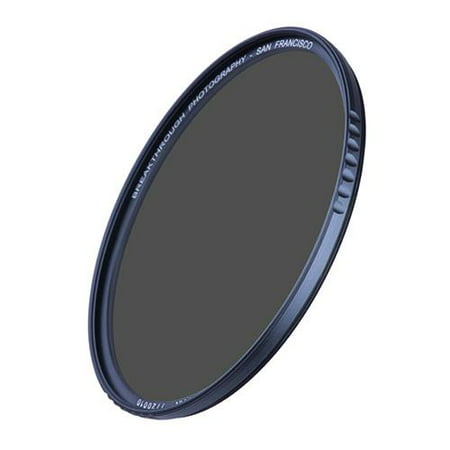 Breakthrough Photography 82mm X2 ND Traction Filter, 6 Stop, Weather Sealed Traction Frame, AGC