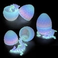 thumbnail image 1 of Dragón impreso en 3D de Fidget Toy Flavery con forma de huevo y arcoíris, 1 of 7