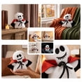 thumbnail image 6 of Aoznliie Halloween Plush Toy, Embroidered Ghost Soft Toy with Hanging Loop, 17.7 inch Cute Stuffed Toy for Party Gift, White, 6 of 6