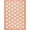 Beige/Terracotta, variant on SAFAVIEH Courtyard Blair Geometric Indoor/Outdoor Area Rug, 2' x 3'7", Black/Light Grey