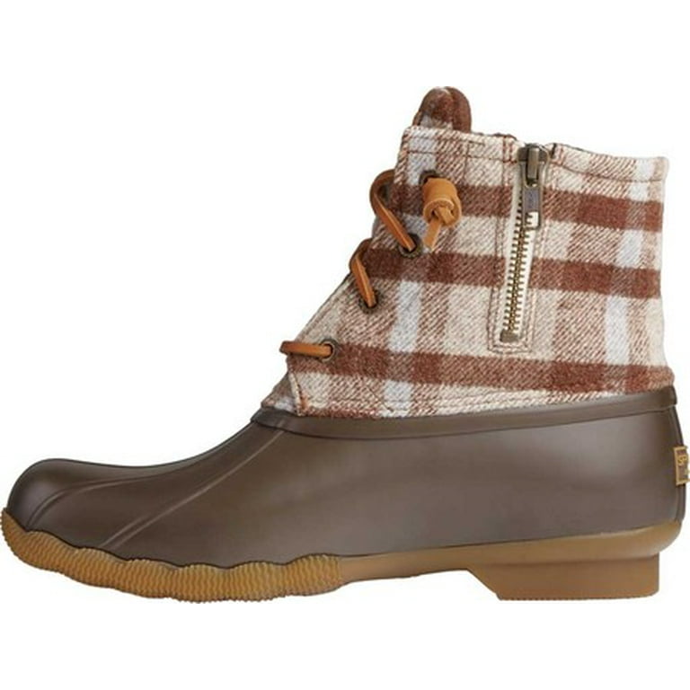 Sperry plaid shop duck boots