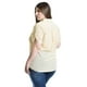 thumbnail image 3 of Blusa con trasparencias y bordado Roman Fashion /Tallas Extras, 8039 (Beige) beige 38, 3 of 5
