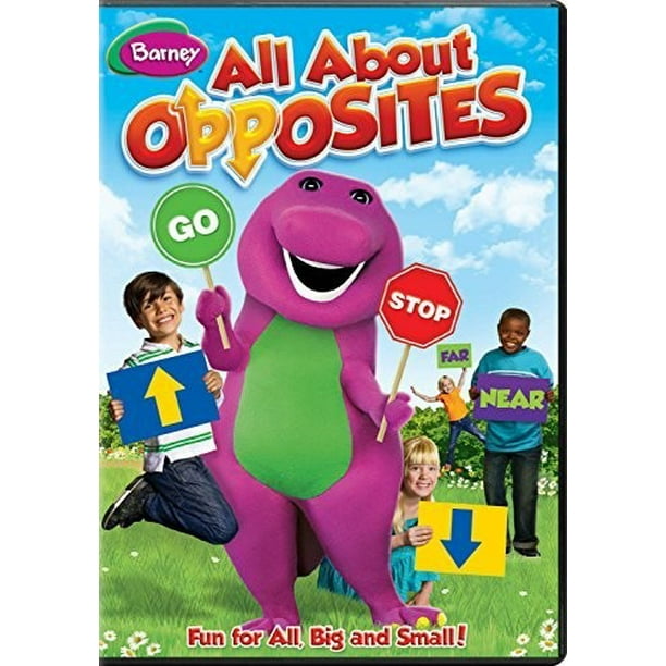 Barney All About Opposites Dvd Walmart Com