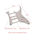 thumbnail image 4 of Amdohai HSH Guitare Électrique Pickguard PVC Pick Guard Scratch pour, 4 of 8
