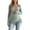 Green, variant on Maternity Ribbed Knit Tops for Women Round Neck Long Sleeve Fitted Blouse Adjustable Side Drawstring Ruched Pregnancy Shirt for Fall Winter Daily Wear