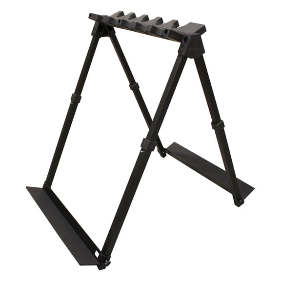 Rush Creek Creations Aluminum 10 Gun Stand Fold & Go with Carry Bag