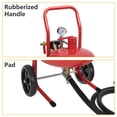 thumbnail image 6 of Sand Blaster 10 Gallon, Portable Air Sandblaster 125PSI, High Pressure Air Sandblaster with 6" Wheels, Rust Removal and Special Surface Treatment of Material, 6 of 7