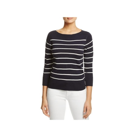 - Cupcakes and Cashmere Womens Reynolds Striped Boatneck Pullover Sweater