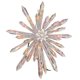thumbnail image 1 of Copo de nieve de cristal Treetop Kurt S. Adler, 30 luces, color marrón UL, 1 of 4