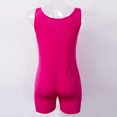 thumbnail image 4 of Femmes Combinaison Sans Manches U en Forme de Cou Bodycon Couleur Unie Combinaison Courte, 4 of 5