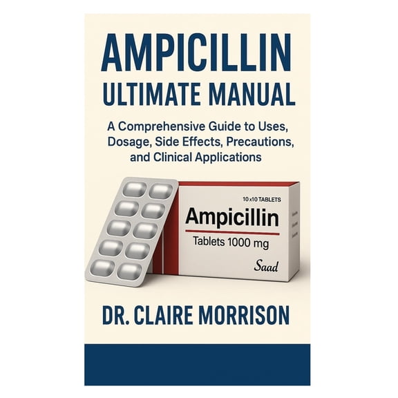 ampicillin ultimate manual: A Comprehensive Guide to Uses, Dosage, Side Effects, Precautions, and Clinical Applications, (Paperback)