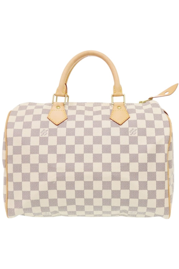 Pre-Owned Louis Vuitton Speedy 30 Damier Azur N41533 Handbag LV 1227 LOUIS VUITTON