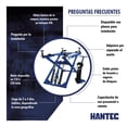 thumbnail image 3 of Rampa Frenera Tijera de Elevación Portátil Hantec Movil 6000 Lbs Herramienta Automotriz, 3 of 9