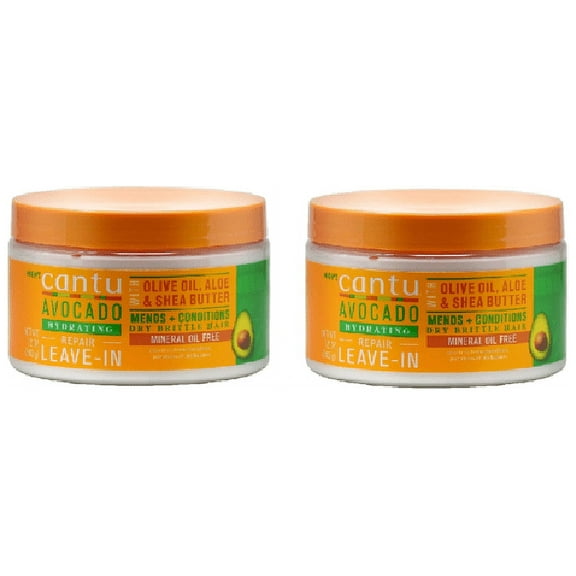 Cantu Avocado Hydrating Repair Leave-in Cream, Net.Wt 12 oz (2)