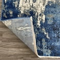 thumbnail image 5 of Luxe Weavers Bohemian Abstract Blue 8'4" x 12'6" Area Rug Fringed Modern Carpet, 5 of 10