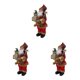 thumbnail image 1 of Muñeco de Navidad Bewildely Papá Noel decoración Sentado 30 cm, 1 of 6