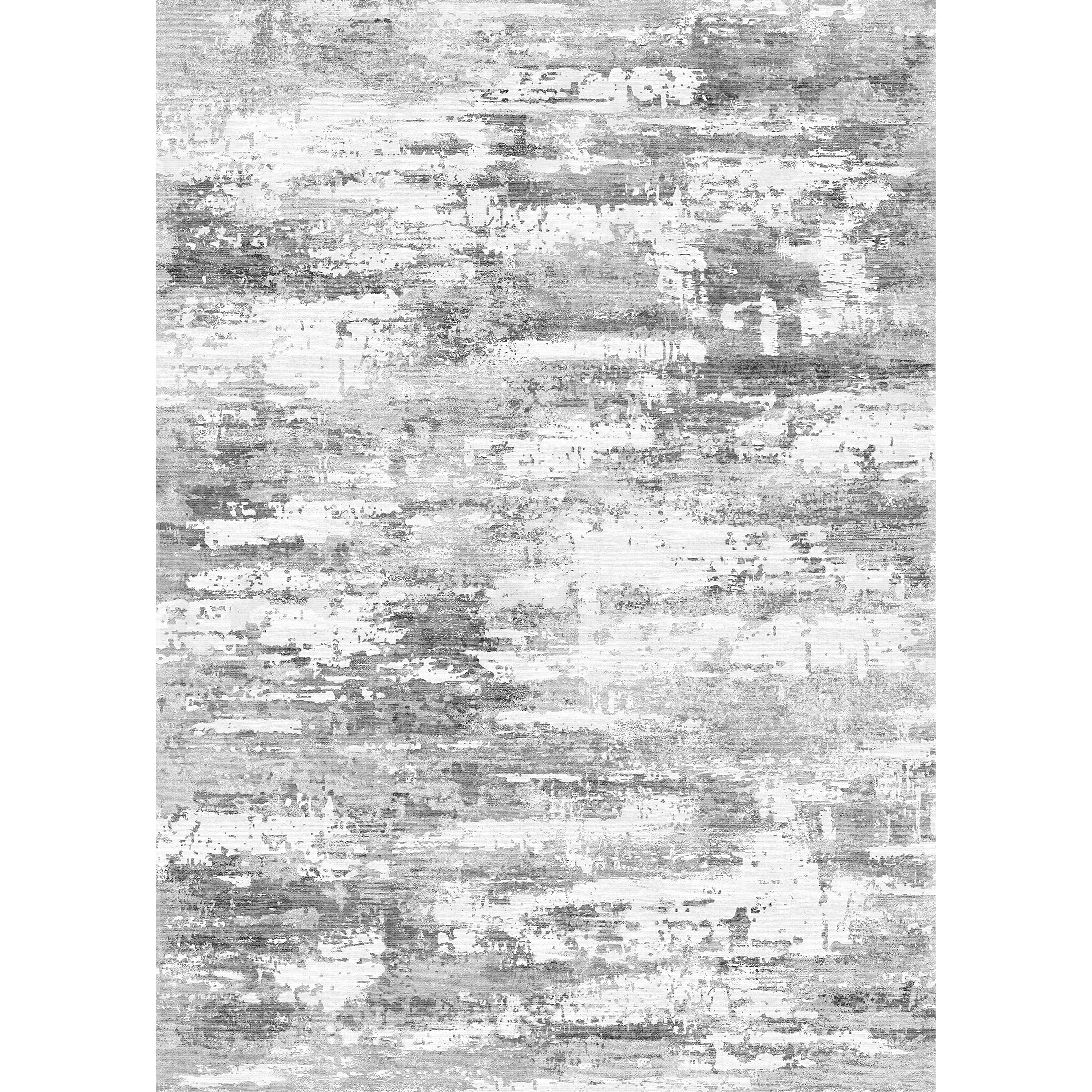 BERTHMEER 8'x10' Area Rugs for Living Room Large Abstract Bedroom Dining Room Modern Machine Washable Non-slip Rugs,Gray