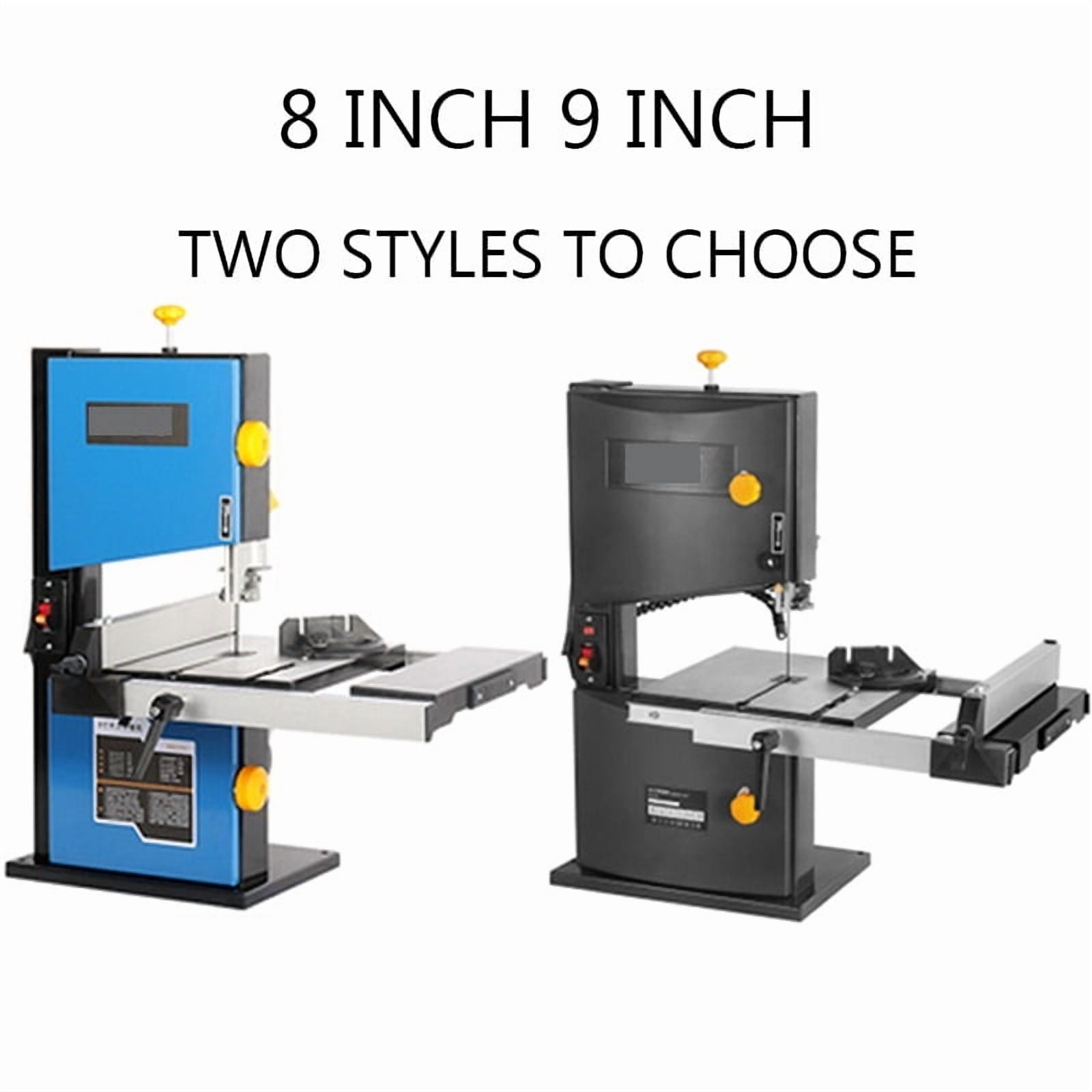 8 Inch 9 Inch Woodworking Band Sawing Machine Desktop Wire Saw Jigsaw Metal 85/89MM Cutting Rosary Tools 350/550W Table Saw ,Easy to Operate