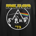 thumbnail image 2 of Pink Floyd Group Shot Crew Neck Short Sleeve Women's Black Crop T-shirt-XL, 2 of 7