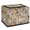 Multicolor 3, variant on ADECORIVY Retro Newspaper Coffee Fabric Storage Bin with Lid, Foldable Storage Box Decorative Cube Organizer Basket for Closet Shelf Organizing Clothes