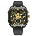 thumbnail image 2 of Amzcrzy Electrónica para hombres Organizador de electrónica Cámara digital Reloj digital multifuncional deportivo e informal - Retroiluminación LED - Alarma - Reloj de hombre con múltiples funciones, 2 of 2
