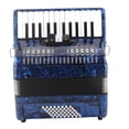 thumbnail image 2 of Piano Accordions, Keyboard Instrument Celluloid Accordion With Wipe For Home For Music Classroom, 2 of 8