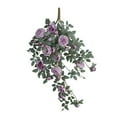 thumbnail image 1 of Door Head Blocking Decorative Fake Rose Vines Window Landscaping Simulation 23 Austin Roses Wall Hanging Flowers, 1 of 20