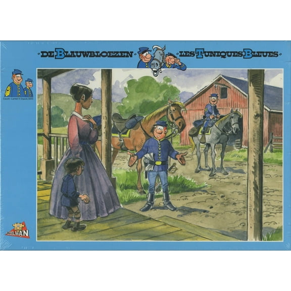 Puzzleman 1000 Piece Puzzle - The Bluecoats Veranda