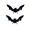 2Pcs Bats Halloween Decoration Outside#6, variant on Halloween Decorations, Hanging Bats Ornaments for Spooky Party Supplies, 3D Bat Decor for Indoor Home, Wall, Ceiling, & Tree, Gothic Room Decorations