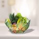 thumbnail image 4 of ahuecada, frutero, tenedor de verduras para bodas, fiestas abiertas patrón de nieve Zulema canasta de frutas, 4 of 8