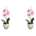 thumbnail image 3 of Planta artificial Cateissary Amigable con las mascotas No tóxica Blanco + Morado 2Conjunto, 3 of 6