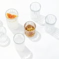 thumbnail image 4 of JoyJolt Alina Ribbed Cocktail Mixing Glass Pitcher, 21-ounce, 4 of 13
