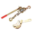 thumbnail image 3 of yuksok Rope Grip Puller Manual Steel Wire Tensioner for Car Cargo Fence Engineering 2 Ton, 3 of 9