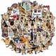 thumbnail image 1 of 50pcs Pet Dog Stickers Cute Animal Dog Stickers Cute Cartoon Waterproof Vinyl Latop Stickers for Laptop Cars Luggage Water Bottle hydroflasks Gift for, 1 of 4