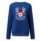 thumbnail image 4 of Pntutb Navidad moda mujer Casual manga larga cuello redondo impreso señoras sudadera tops Pntutb Pntutb-4416, 4 of 4